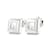 Orecchini Chopard Happy Diamonds Argento  - vista 1
