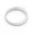 Bulgari MarryMe ring in platinum and diamonds size 48 Silvery - view 4