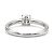 Cartier-Ring, Modell "Solitaire". Silber - Ansicht 4