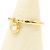 Coquines-Ring von Christian Dior. Golden - Ansicht 3