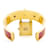 Reloj Kelly de Hermès. Dorado  - vista 4