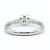 Cartier-Ring, Modell "Solitaire 1895". Silber - Ansicht 3