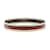 Bracelet "Calèche" par Hermès. Bordeaux  - vue 1