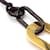Collier Hermès en corne de buffle et métal doré  - vue 3