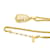 Yves Saint Laurent Halskette. Golden  - Ansicht 4