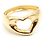 Tiffany & Co Open Heart Ring 18K Gelbgold Größe 50 Golden