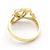 Tiffany & Co Triple Herz Ring 18k Gelbgold Größe 48 Golden - Ansicht 3