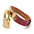 Hermès Kelly watch gold plated with red leather bracelet Golden  - view 2