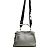 e la borsa iconica Fendi Peekabo Grigio - vista 5