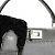 e la borsa iconica Fendi Peekabo Grigio - vista 8