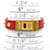 Médor Sehr schönes Hermès-Armband Rot  - Ansicht 5