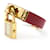 Hermès Kelly watch gold plated steel with red leather bracelet Golden  - view 2