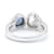 Anello Happy Diamonds di Chopard. Argento  - vista 3