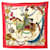 Bellissimo foulard Hermès. Rosso
