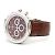 Hermès Orologio Arceau Chrono (modello AR4.910). Marrone - vista 3