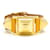 Superbe montre pour femmes Hermès Médor plaquée or. Doré  - vue 3