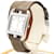Relógio feminino Hermès "Cape Cod" modelo CC1.210 Prata  - vista 2