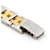 Hermès Arceau watch steel and gold plated Silvery  - view 5