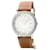 Hermès Montre Carrick en acier Hermes. Argenté  - vue 1