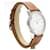 Hermès Montre Carrick en acier Hermes. Argenté  - vue 3