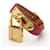 Hermès Kelly watch gold plated with red leather bracelet Golden  - view 2