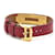 Hermès Kelly watch gold plated steel with red lizard leather strap Golden  - view 4