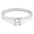 Cartier-Ring, Modell "Solitaire 1895". Silber