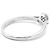 Cartier-Ring, Modell "Solitaire 1895". Silber - Ansicht 2
