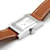 Hermès Tandem bracelet watch in steel Silvery  - view 6