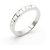 Anello Bulgari MarryMe in platino e diamanti taglia 50 Argento - vista 3