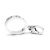 Superbo pendente/charme di Cartier. Argento - vista 2