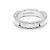 Chanel Ultra Ring aus Weißgold und weißer Keramik Größe 49 Silber - Ansicht 2