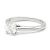 Cartier-Ring, Modell 'Solitaire 1895'. Silber - Ansicht 2