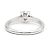 Cartier-Ring, Modell 'Solitaire 1895'. Silber - Ansicht 6