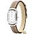 Orologio Hermès, modello Rallye RA2.210 (PM / modello piccolo) per donne. Argento - vista 2