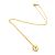 Collana Tiffany & Co Lucchetto a Cuore in Oro Giallo 18k D'oro - vista 3