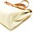 Bolsa Hermès Herbag em lona bege e couro natural - vista 5