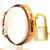 Kelly-Uhr von Hermès. Golden  - Ansicht 4