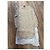 Vestido Twin Set de algodón blanco y beige - vista 6