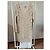 Vestido Twin Set de algodón blanco y beige - vista 7