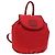 Zaino LOEWE in nylon rosso oro Auth 127904 D'oro