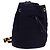 Zaino Vala Chain in tela blu navy e oro Auth BA3335 di Salvatore Ferragamo D'oro