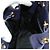 Zaino Vala Chain in tela blu navy e oro Auth BA3335 di Salvatore Ferragamo D'oro - vista 18
