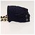 Zaino Vala Chain in tela blu navy e oro Auth BA3335 di Salvatore Ferragamo D'oro - vista 3