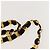 Zaino Vala Chain in tela blu navy e oro Auth BA3335 di Salvatore Ferragamo D'oro - vista 8