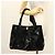 Borsa Vala in pelle verniciata nera Salvatore Ferragamo Auth 129211 - vista 24