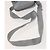 PRADA Schultertasche Nylon Hellblau Silber Authentisch 128446 - Ansicht 7