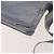 PRADA Schultertasche Nylon Hellblau Silber Authentisch 128446 - Ansicht 9