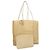 PRADA Borsa a mano in nylon beige Auth 128335