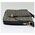 Céline Borsa a Spalla Celine C Sulky in Tela Blu Navy e Oro Auth 128714 D'oro - vista 4